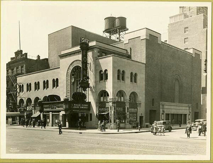 Second Avenue,at the South West corner of East 12th Street, also known As the Yiddish Art Theatre.