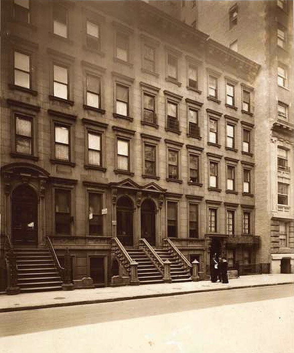 106-112 East 60th Street, east of, adjoining, and at the S.E. corner of Park Avenue. About 1914