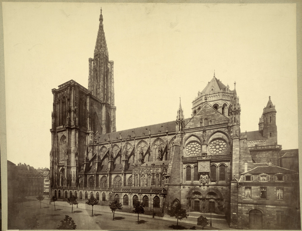 Cathédrale de Strasbourg. Façade sud