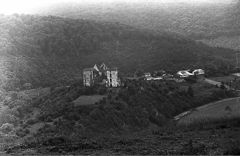 Вид на руїни замку Шерноноград