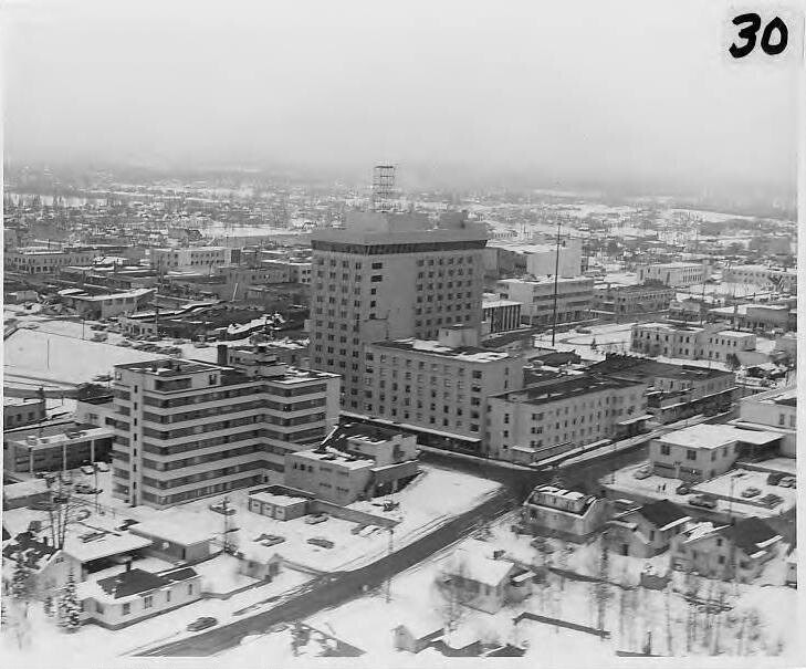 View of downtown Anchorage