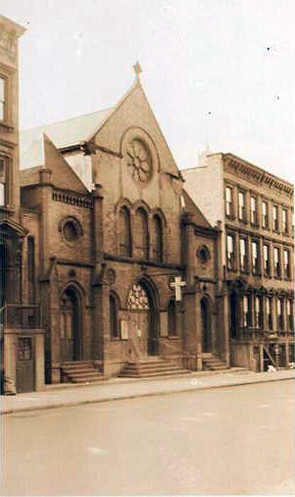 232-224 East 60th Street, south side, between Second and Third Avenues, St. Thomas Chapel,