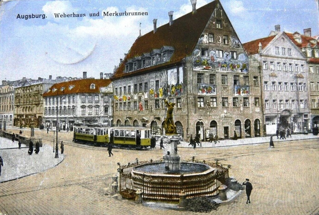 Merkurbrunnen, Weberhaus