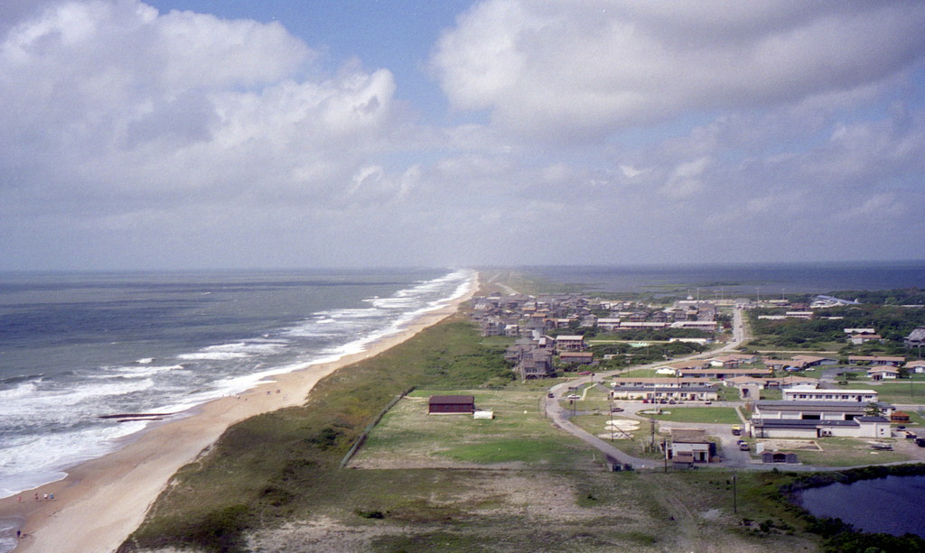 South-west view from the Cape Hatteras Lighthouse