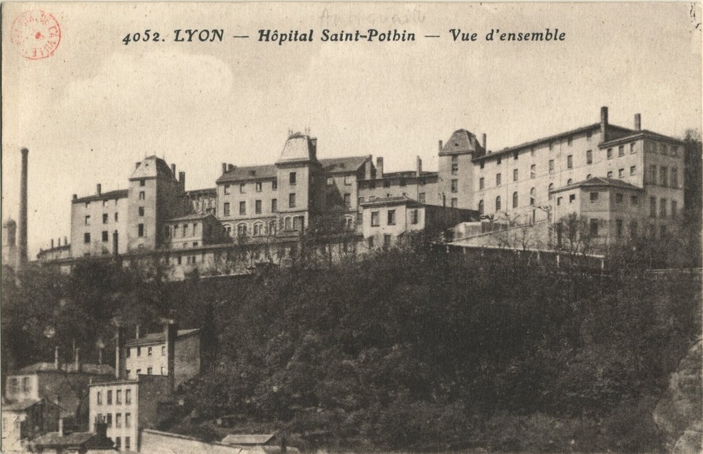 Lyon - Hôpital Saint-Pothin, Vue d'ensemble
