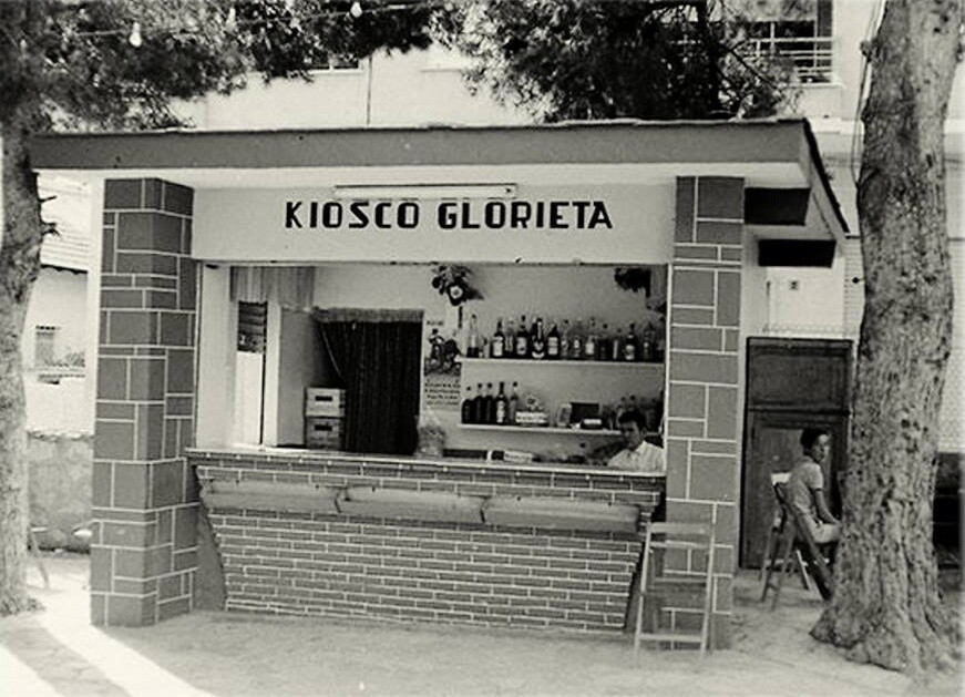 El kiosko de la glorieta de España