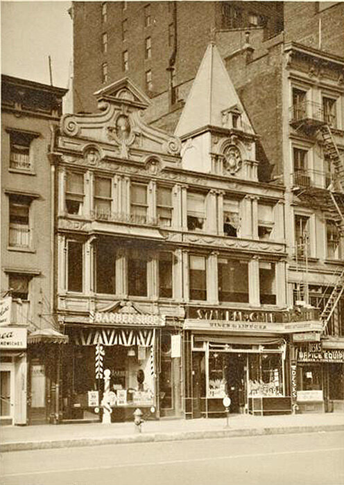 169 and 167 West 23rd Street, adjoining and east of the N.E. corner of Seventh Avenue (left)