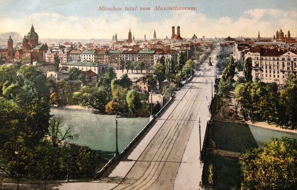 München total vom Maximilianeum