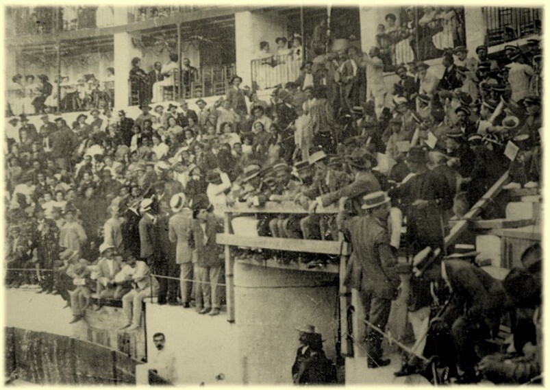 Plaza de toros, 1909