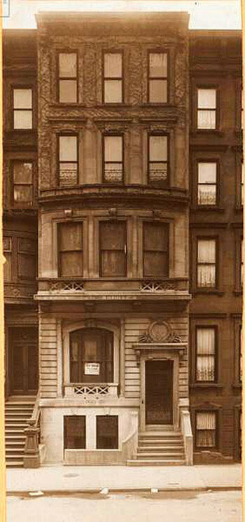 62 East 66th Street, south side, west of Park Avenue About 1912.