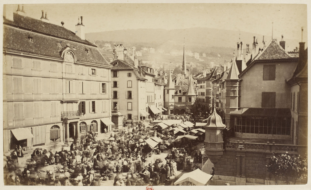 Le Marché à Neuchâtel