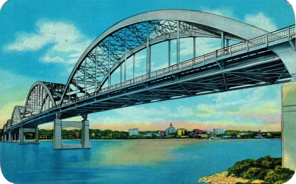 Davenport & Rock Island. Centennial Bridge