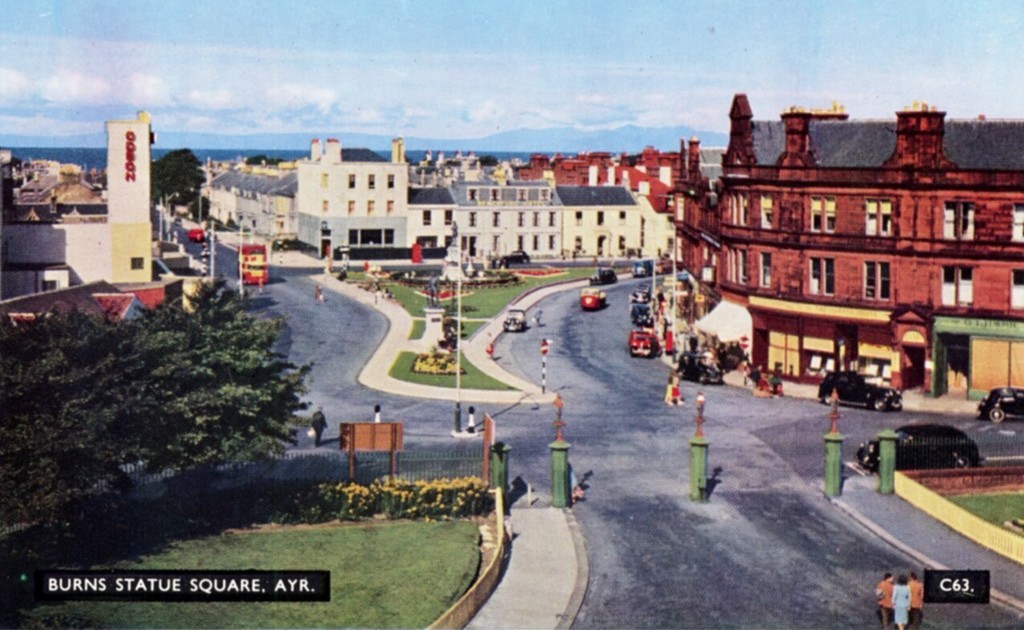 Burns Statue Square, Ayr / Ayr Odeon Cinema