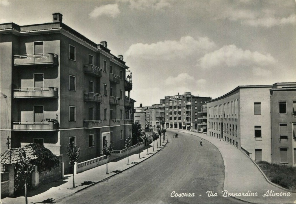Cosenza, Via Bernardino Alimena
