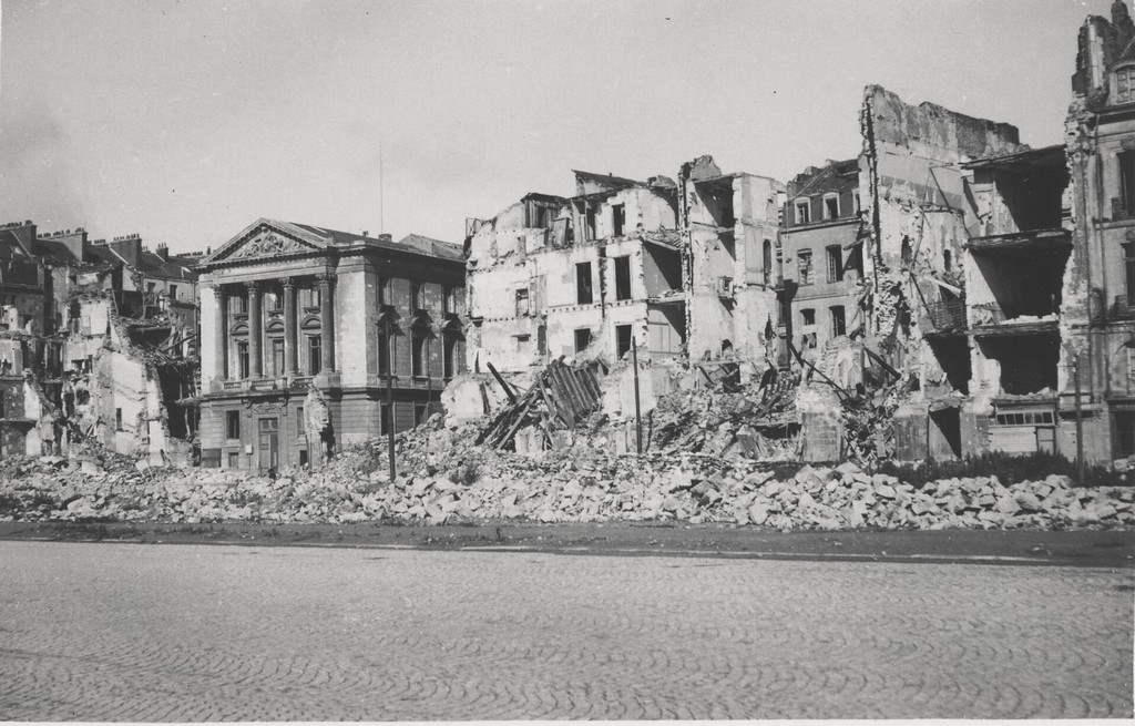 Bombardements alliés de Nantes, le quai Brancas