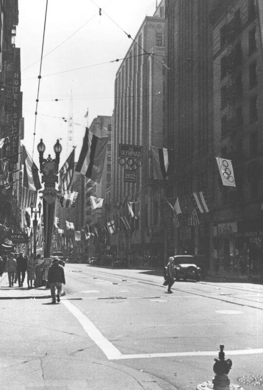 1932 Olympic flags