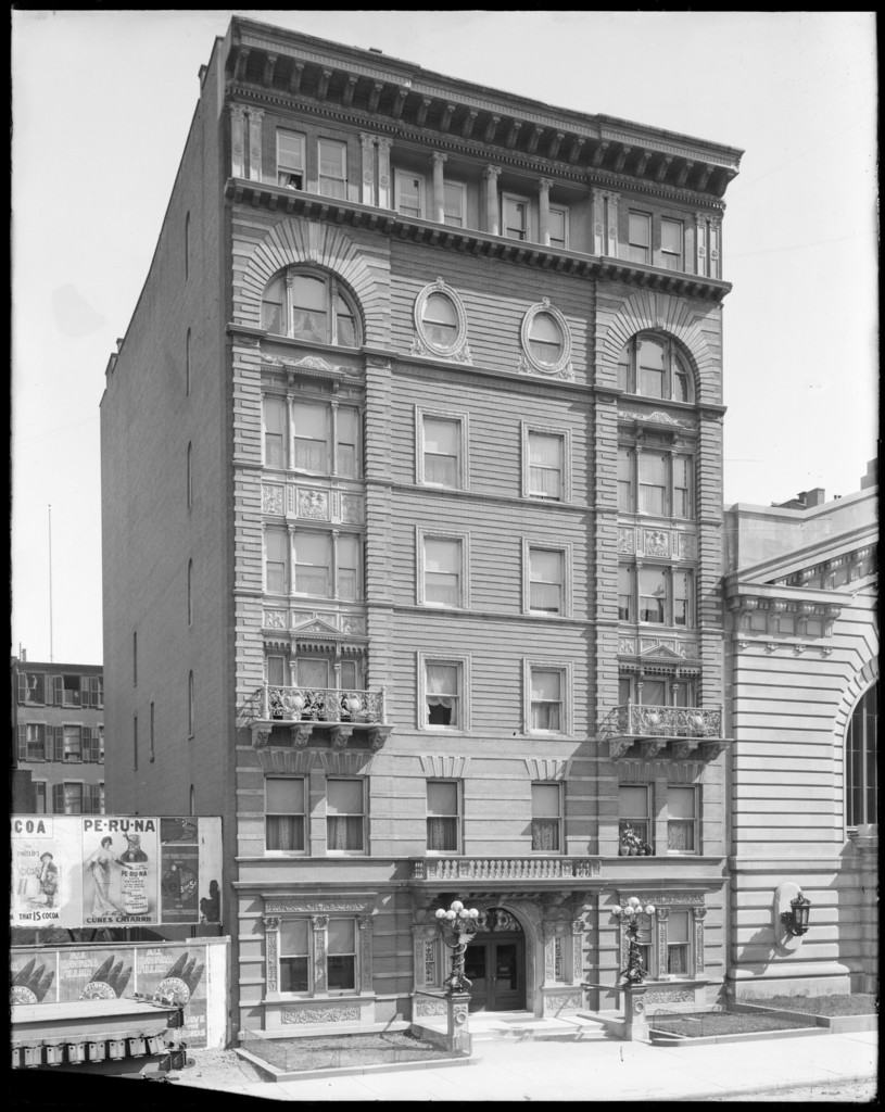 221-223 West 57th Street. Scarboro Mansions apartment house