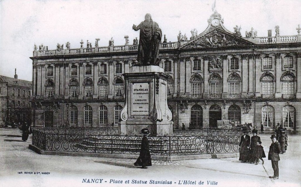 Place et Statue Stanislas & Hôtel de Ville