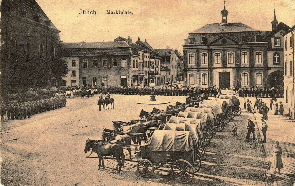 Jülich. Marktplatz