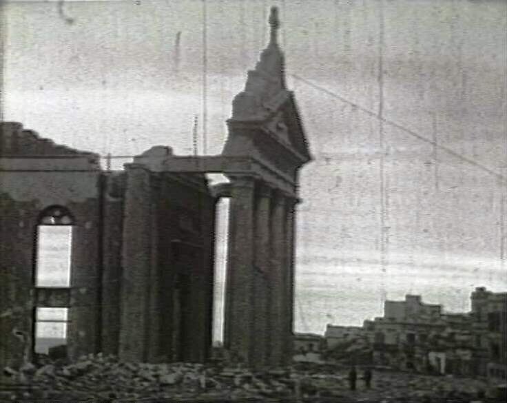 Montevideo. Demolición Templo Inglés