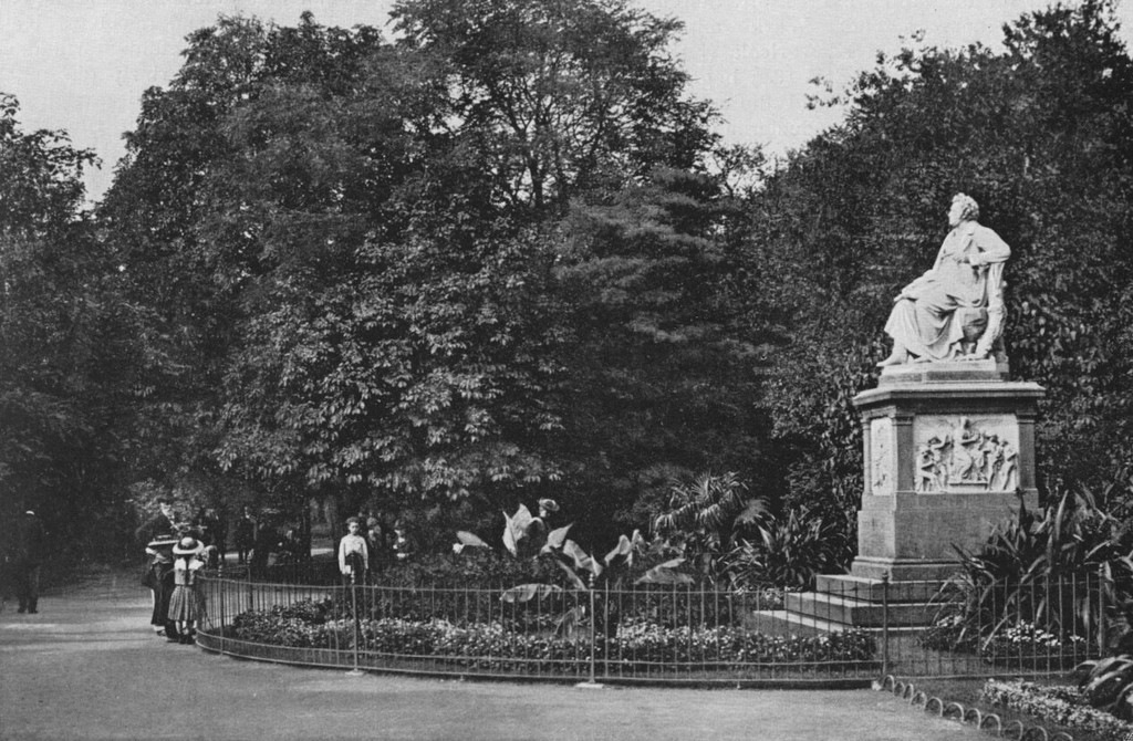 Schubert-Denkmal im Stadtpark