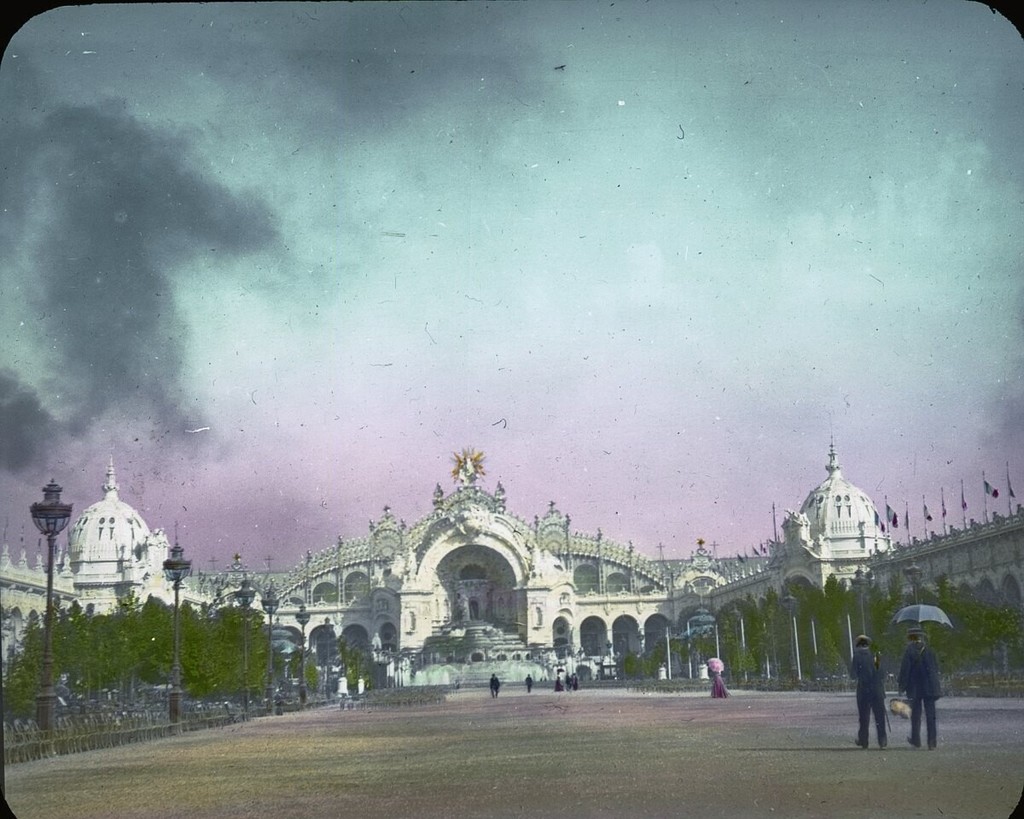 Paris Exposition: Champ de Mars and Chateau of Water and Palace of Electricity