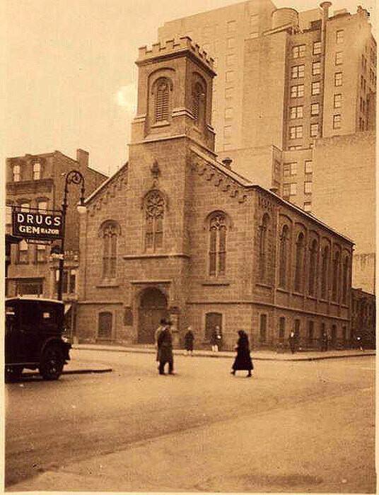 Swedish Methodist Episcopal Church, Lexington Ave., at the S.W. corner of 52nd Street