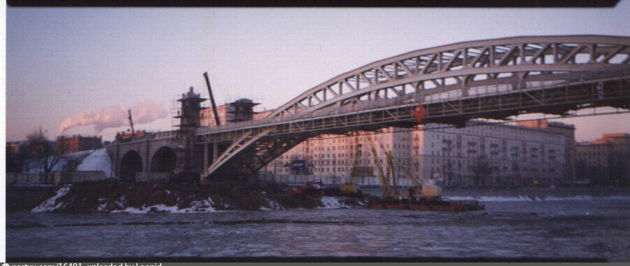 Андреевский мост. Начало разборки