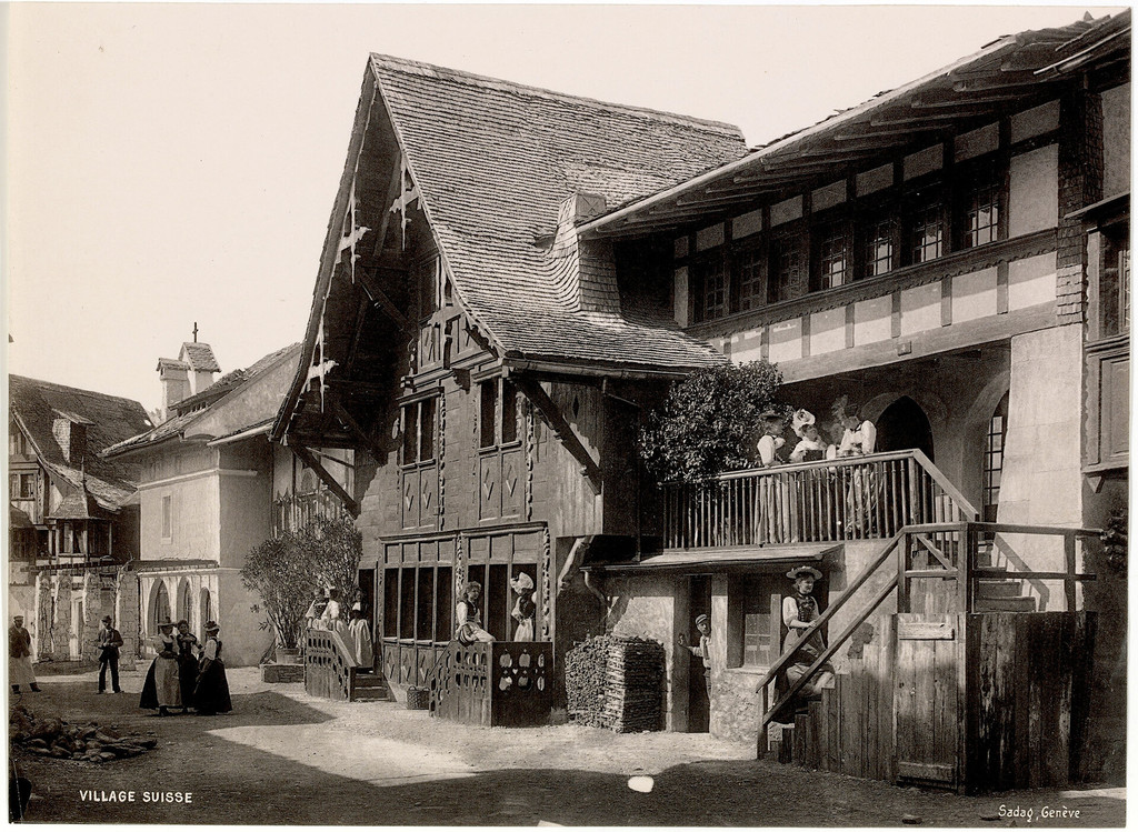 L’Exposition nationale de Genève en 1896: Swiss Village