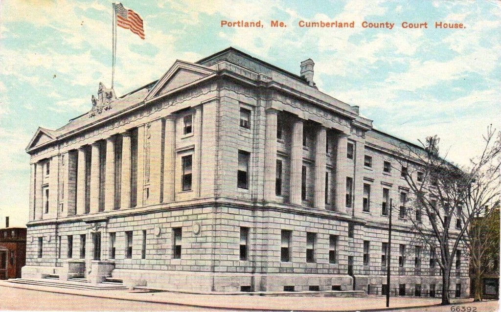 Portland. Cumberland County Courthouse
