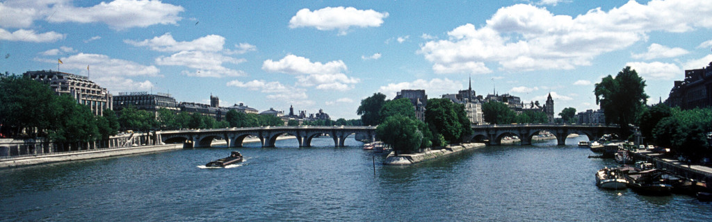 L'île de la Cité et le pont Neuf depuis le pont des Arts