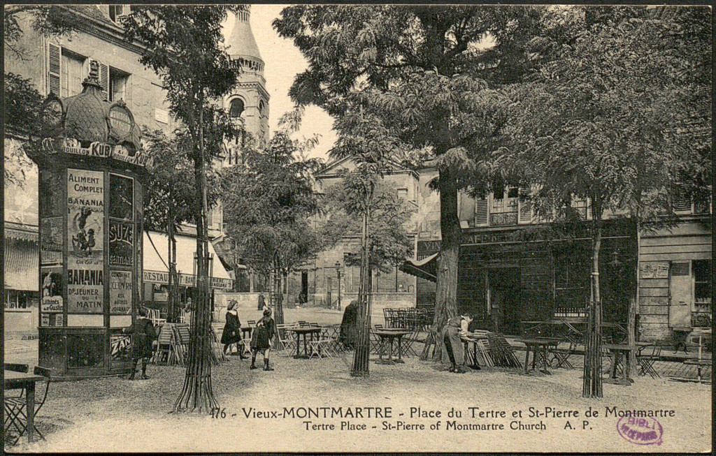 Place du Tertre et Saint-Pierre de Montmartre