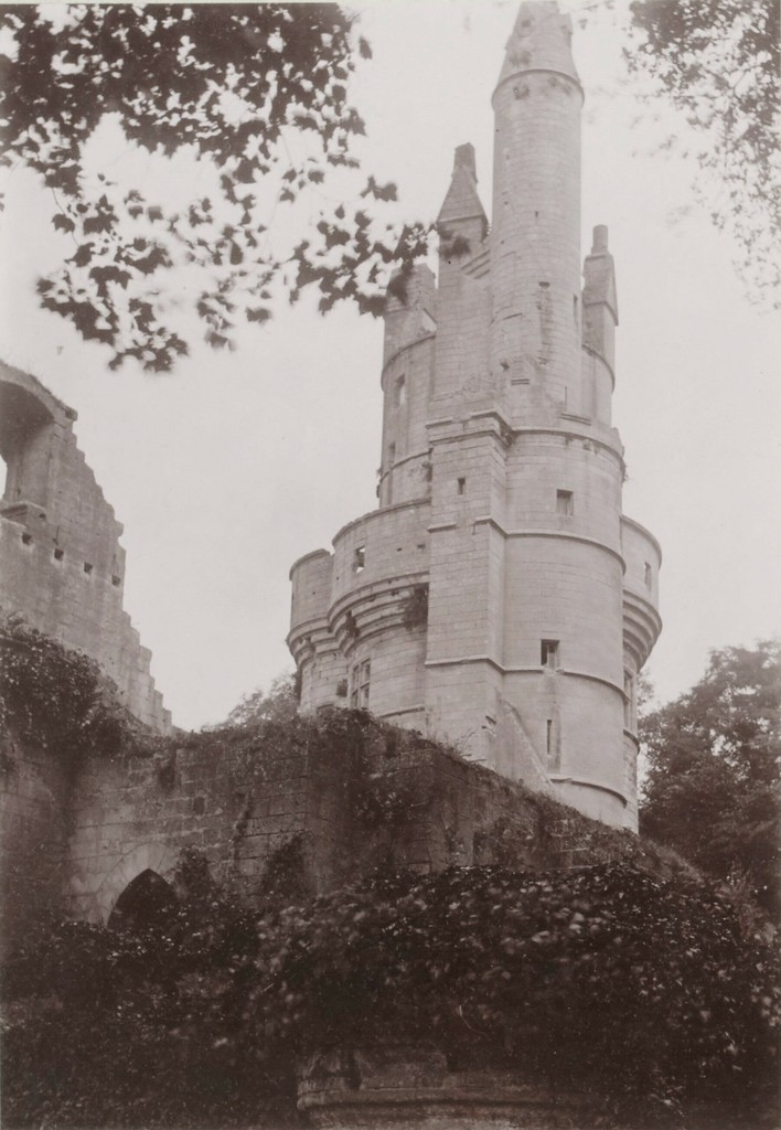 Château de Septmonts. Donjon, au sud-est