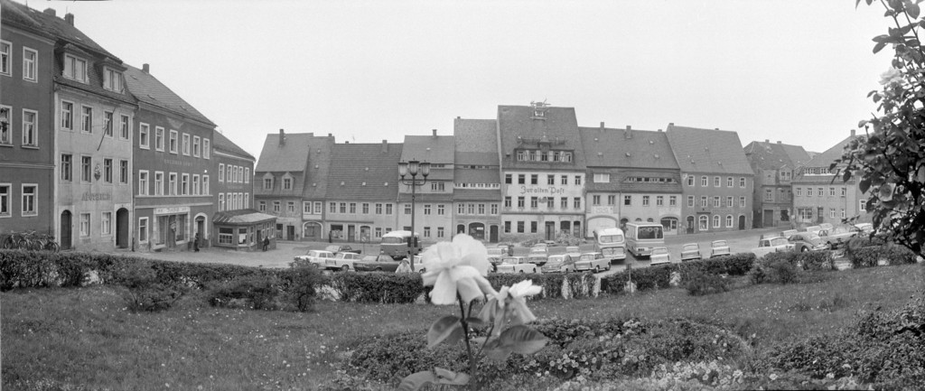Stolpen. Historischer Marktplatz