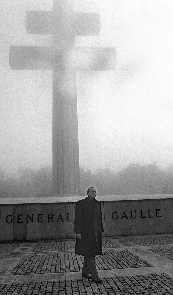 Jacques Chirac en Colombey-les-Deux-Églises