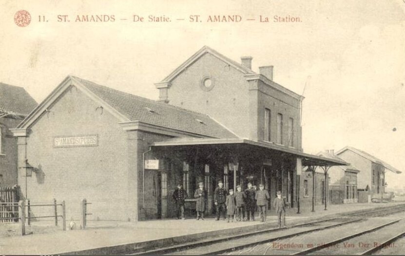 La gare de Sint Amands