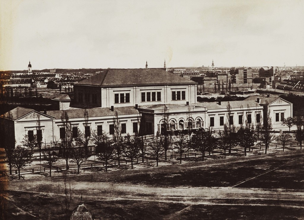 Das Alte Abgeordnetenhaus (1861-1883), Währinger Strasse Ecke Schottentor