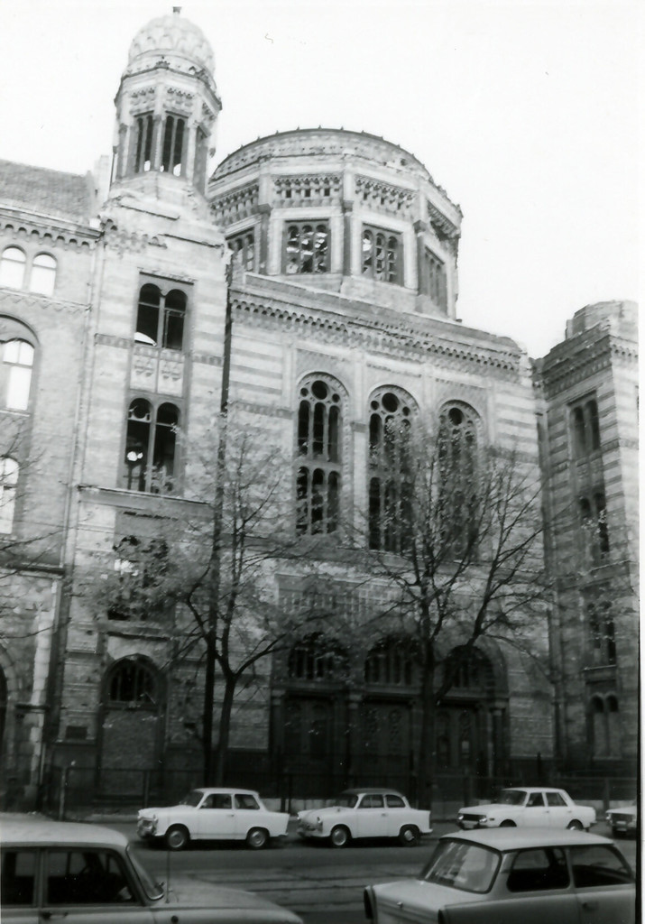 Die Neue Synagoge in der Oranienburger Straße