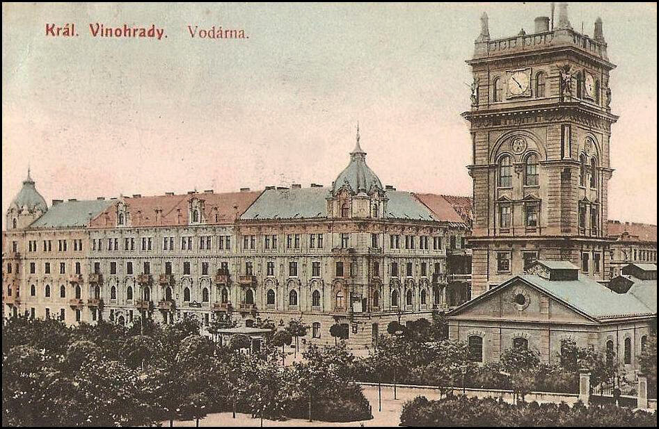 Praha, Vinohrady - Vodárna