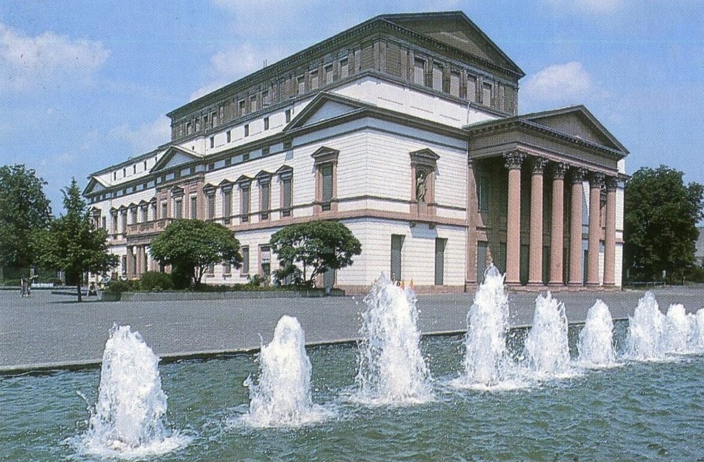 Darmstadt. Altes Staatstheater