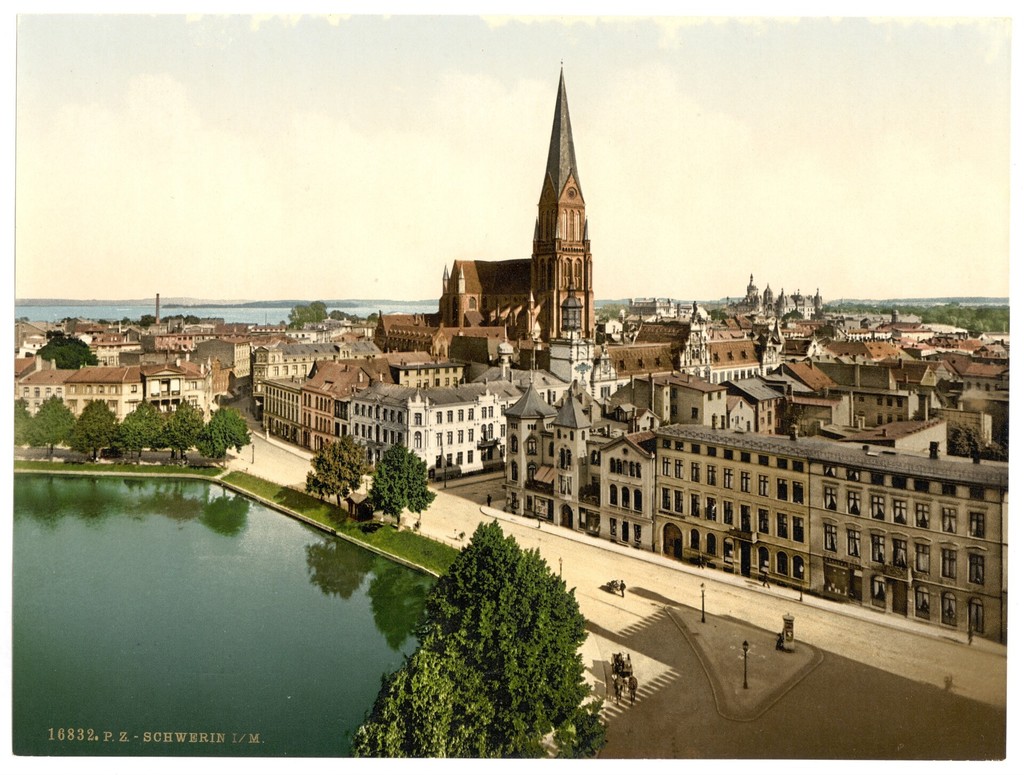General view, Schwerin. Mecklenburg-Schwerin