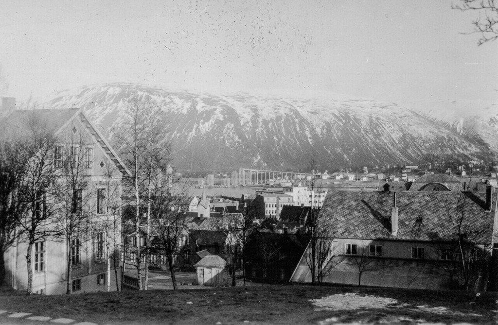 Utsikt fra Kongeparken i Tromsø