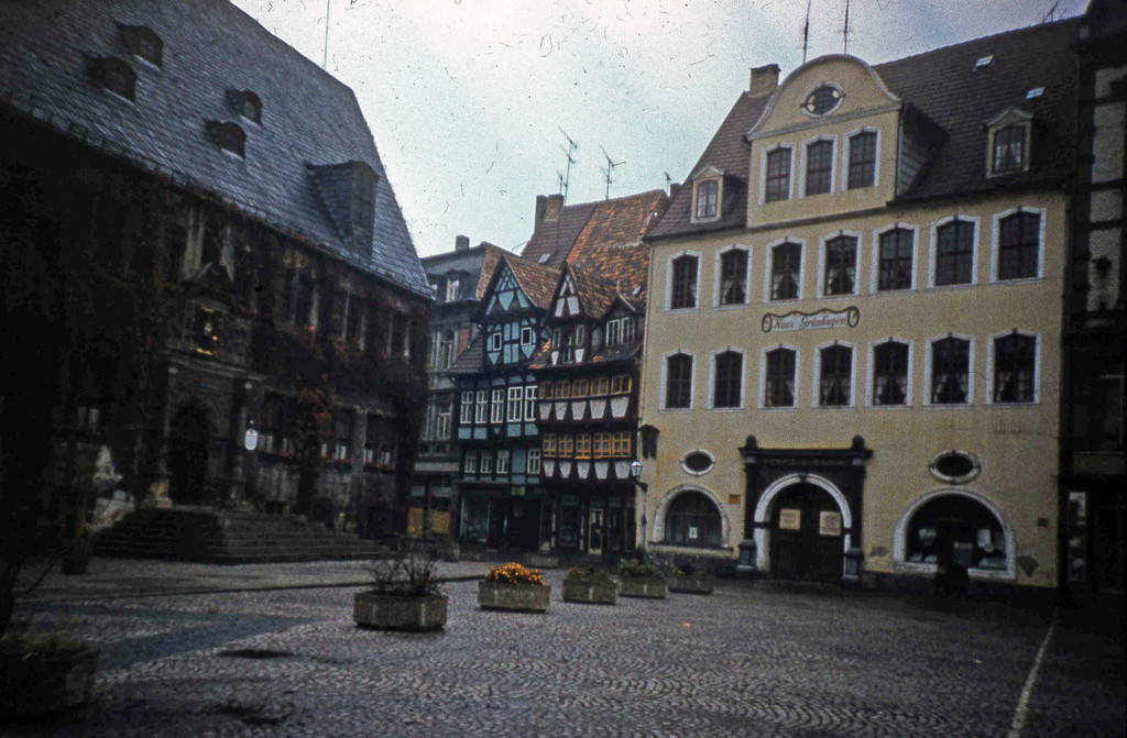 Quedlinburg, Marktplatz.