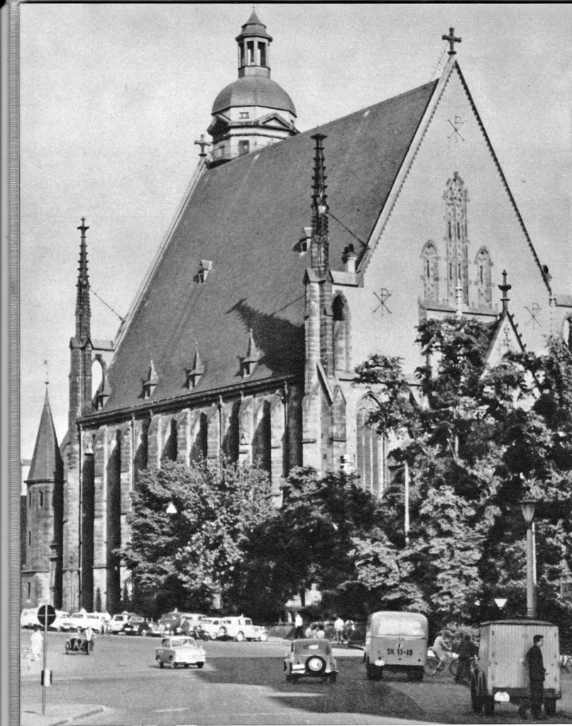 Die Thomaskirche, Leipzig