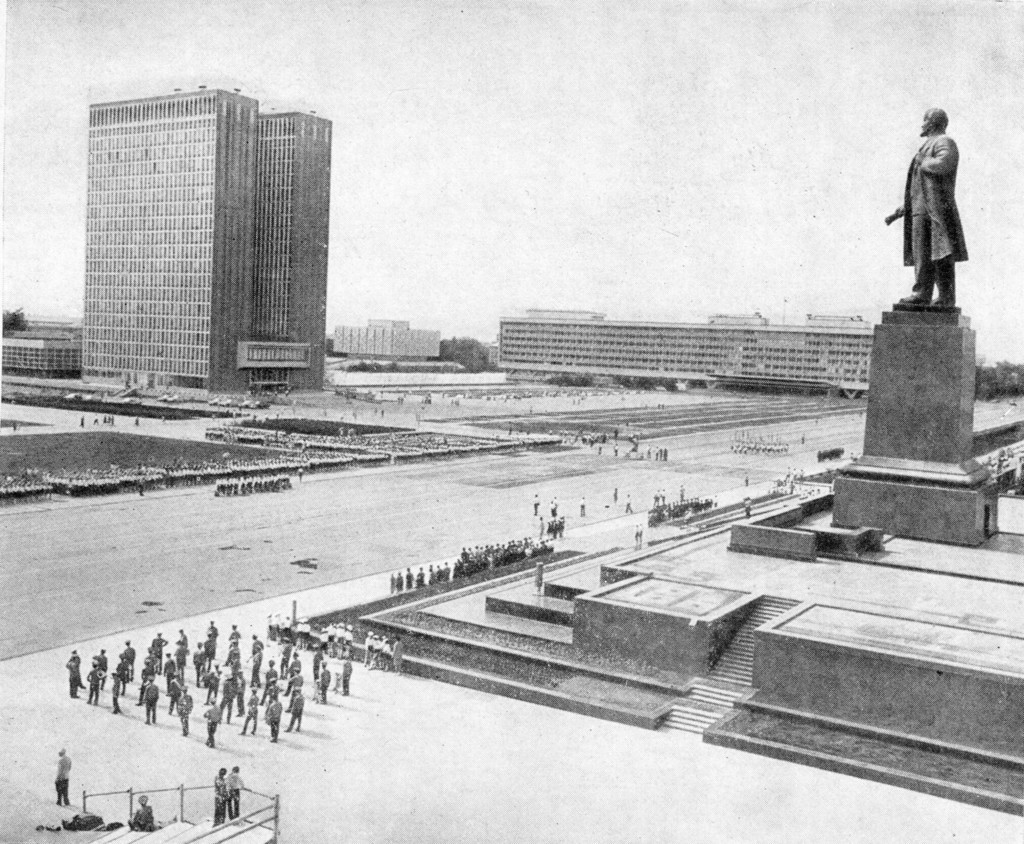 VI yodgorlik Lenin xiebon Parade