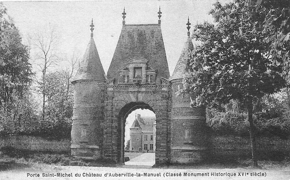 Porte Saint-Michel du Château d'Auberville-la-Manuel