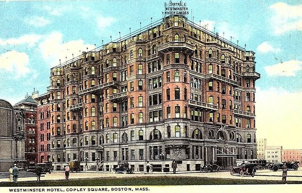 Westminster Hotel. Copley Square