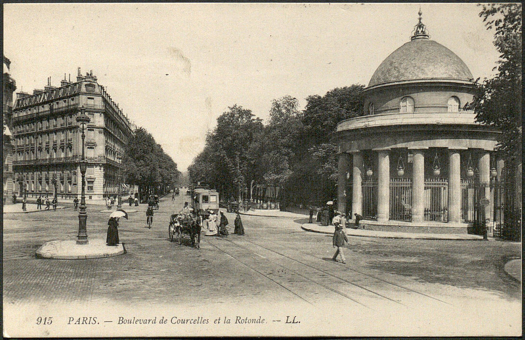 Boulevard de Courcelles et la Rotonde