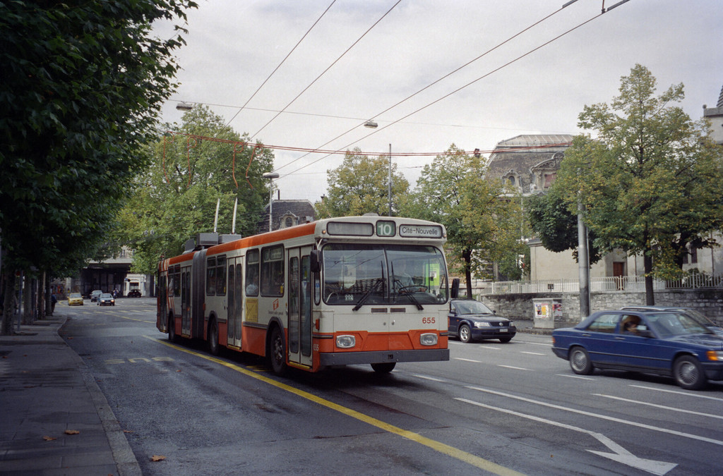 Trolleybus Nr. 655