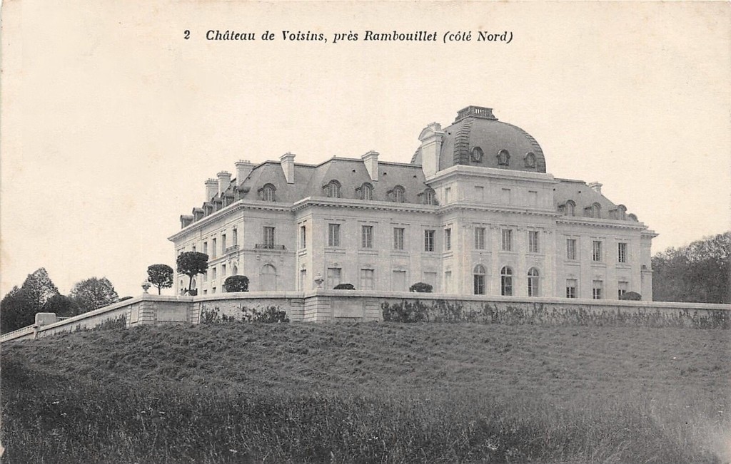 Château de Voisins, près Rambouillet - côté nord